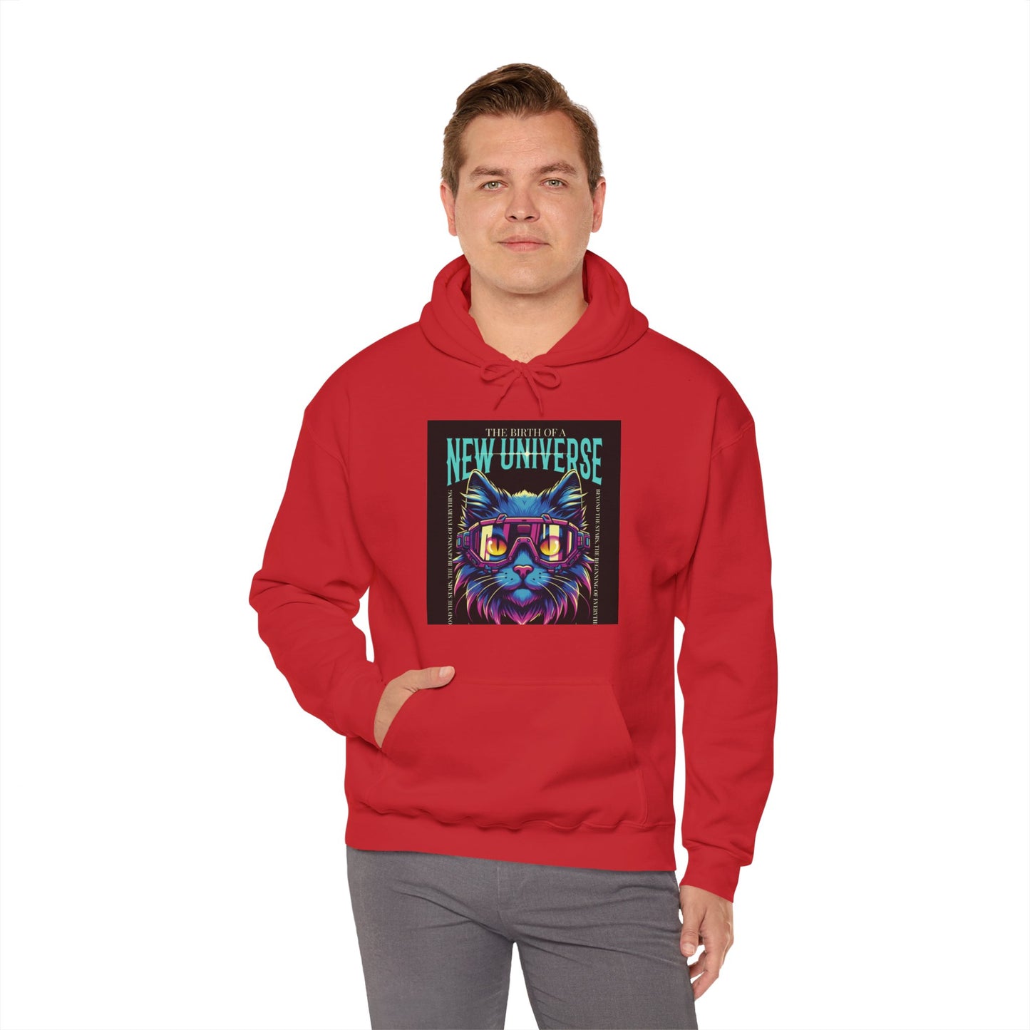 Cosmic Cat Hoodie - 'The Best of a New Universe'