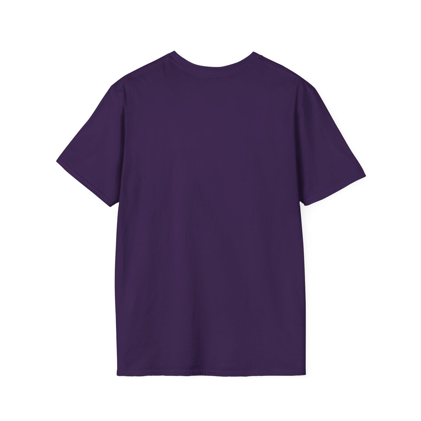 Cute Cartoon Cat Softstyle T-Shirt - Perfect for Pet Lovers