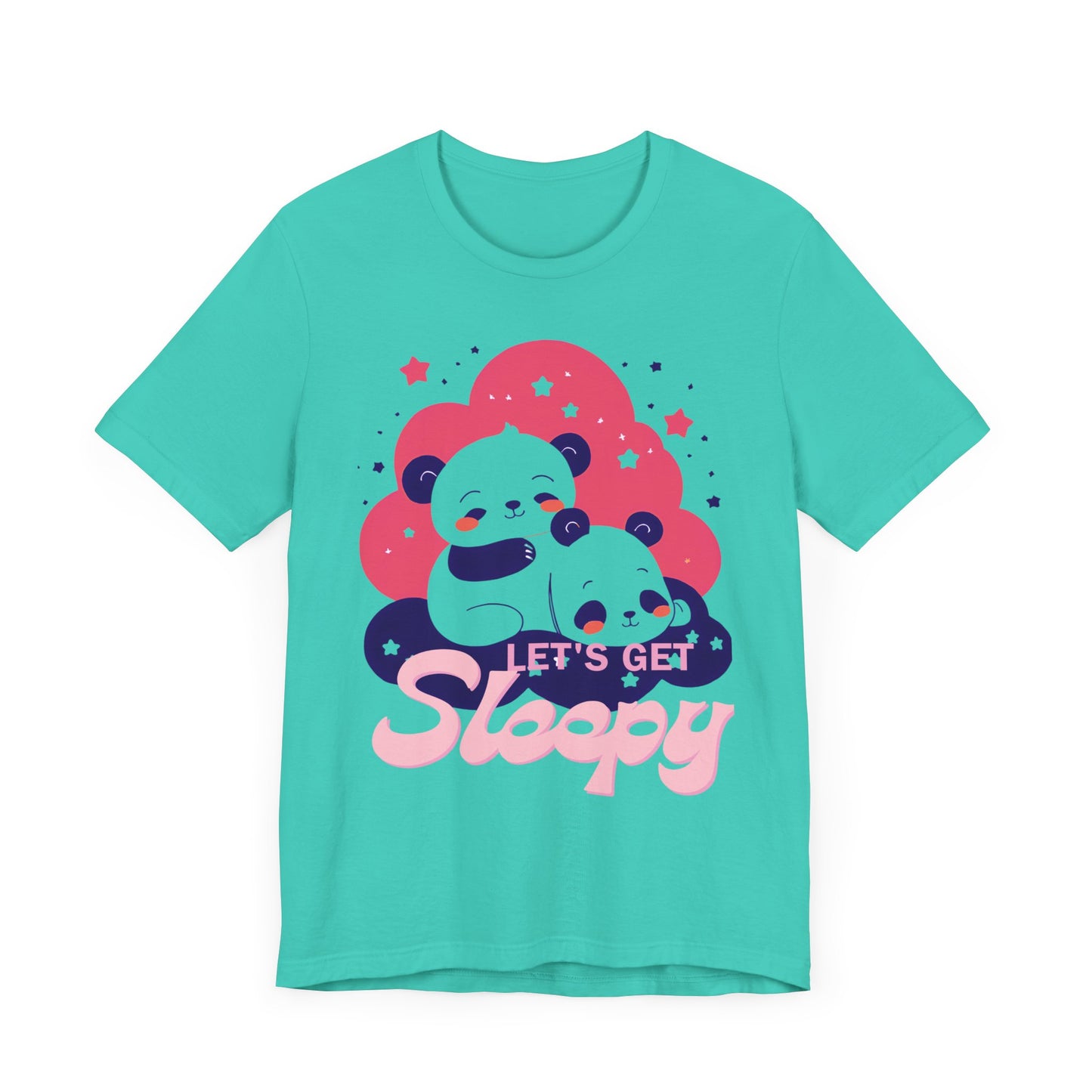 Cute Panda Sleepy Unisex Tee - Perfect for Cozy Days and Gift Giving