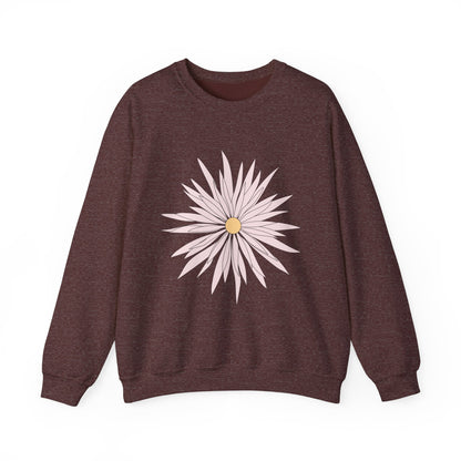 Floral Graphic Unisex Crewneck Sweatshirt - Cozy Comfort for Any Occasion