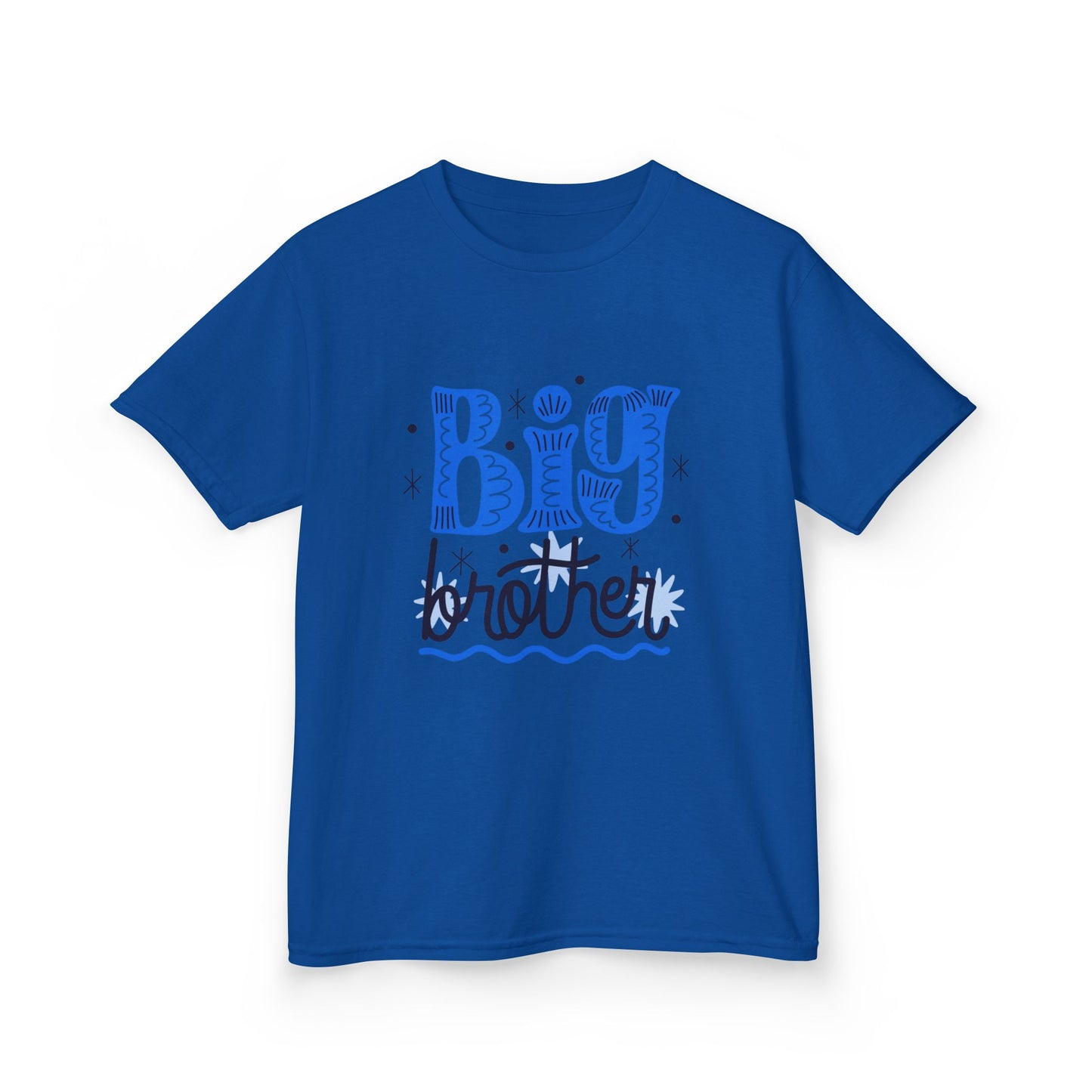 Big Brother Kids Heavy Cotton Tee - Fun & Cute Sibling Shirt