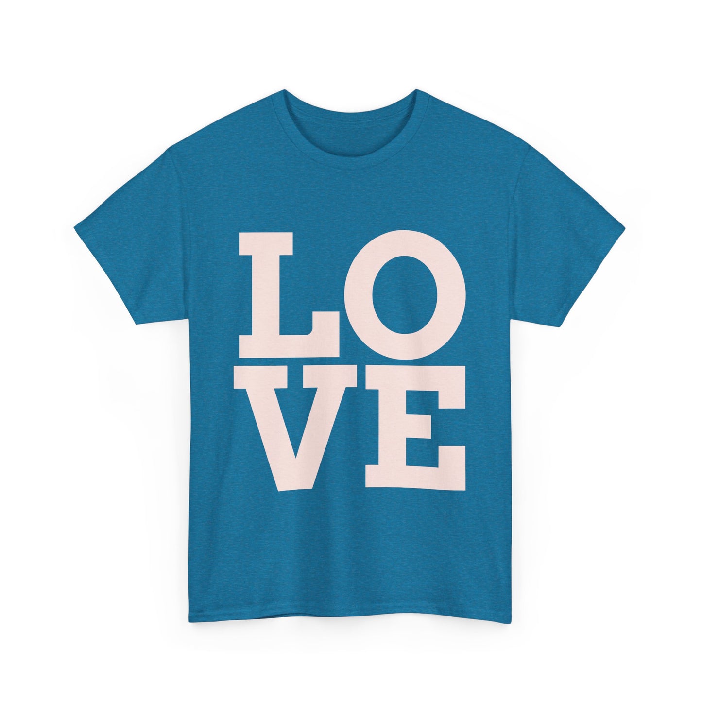 Love Unisex Heavy Cotton Tee - Perfect for Celebrations and Everyday Wear