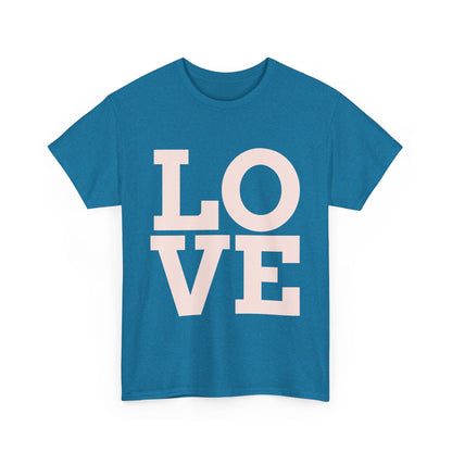 Love Unisex Heavy Cotton Tee - Perfect for Celebrations and Everyday Wear