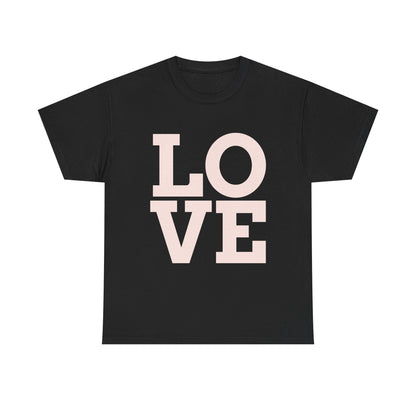 Love Unisex Heavy Cotton Tee - Perfect for Celebrations and Everyday Wear