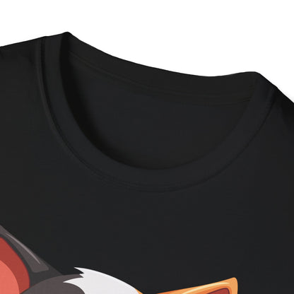 Cute Cat Softstyle T-Shirt – Perfect for Pet Lovers