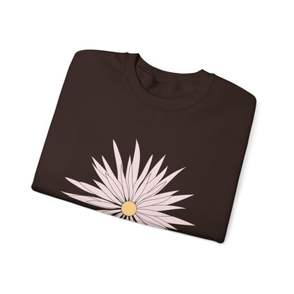 Floral Graphic Unisex Crewneck Sweatshirt - Cozy Comfort for Any Occasion