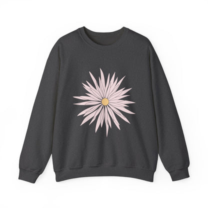Floral Graphic Unisex Crewneck Sweatshirt - Cozy Comfort for Any Occasion