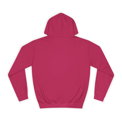 Unisex College Hoodie with Beach Sunset Print