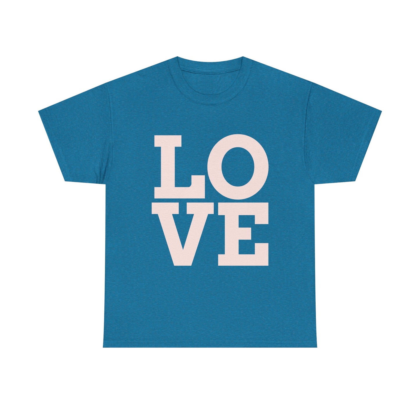 Love Unisex Heavy Cotton Tee - Perfect for Celebrations and Everyday Wear