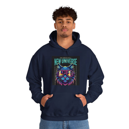 Cosmic Cat Hoodie - 'The Best of a New Universe'