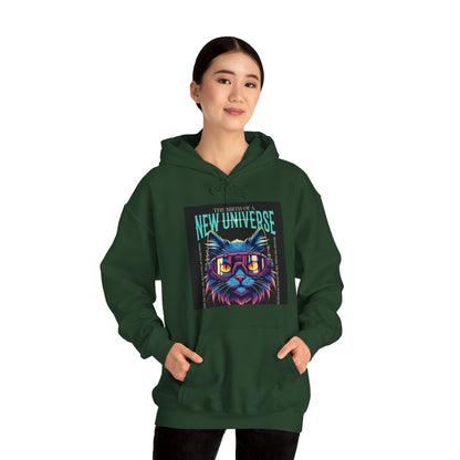 Cosmic Cat Hoodie - 'The Best of a New Universe'