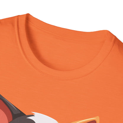 Cute Cat Softstyle T-Shirt – Perfect for Pet Lovers