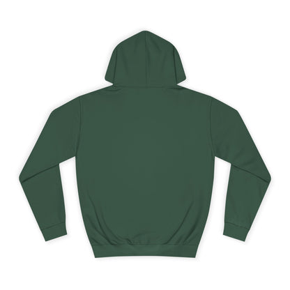 Unisex College Hoodie with Beach Sunset Print
