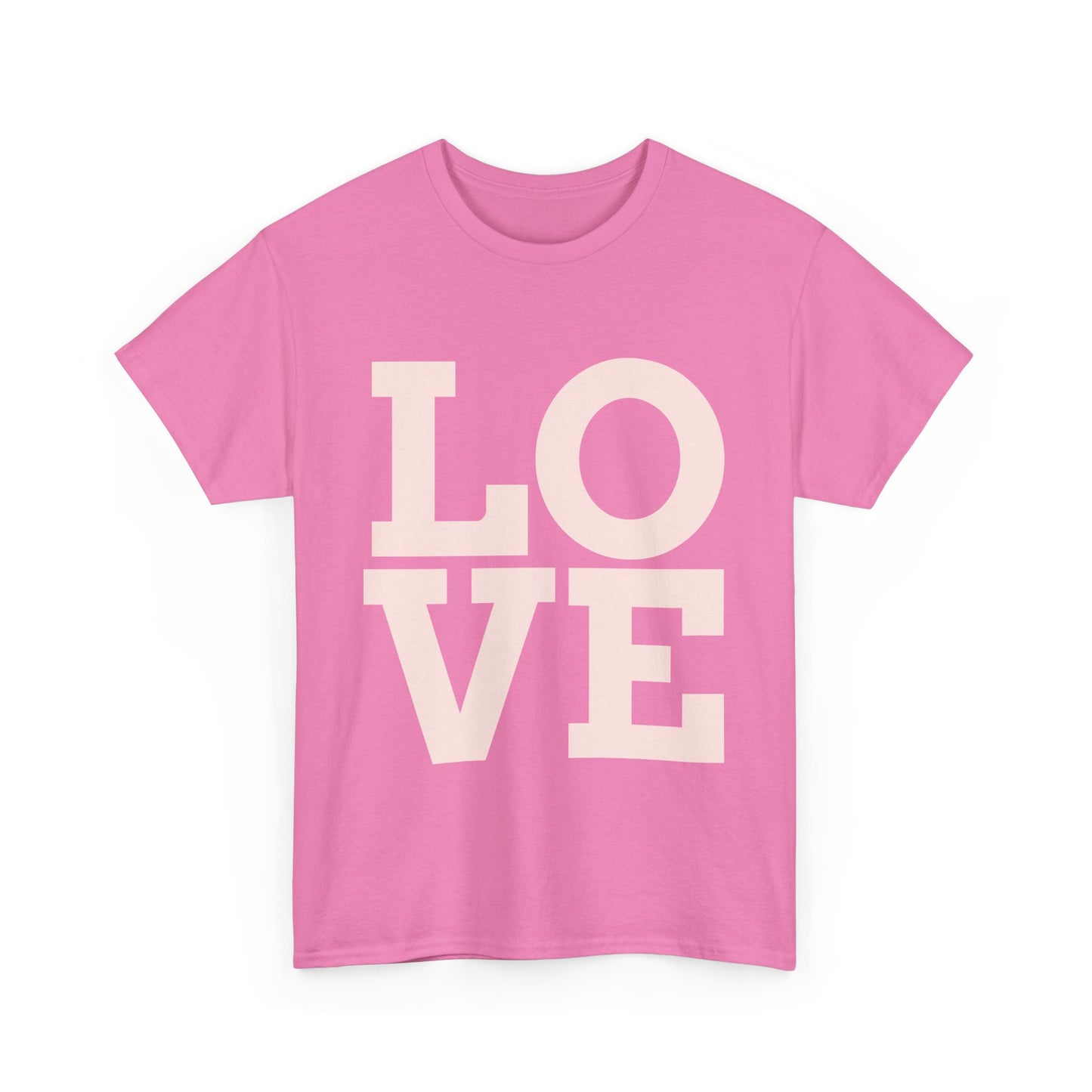 Love Unisex Heavy Cotton Tee - Perfect for Celebrations and Everyday Wear