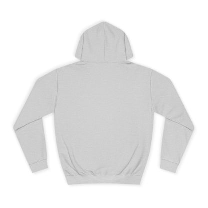 Unisex College Hoodie with Beach Sunset Print