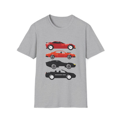 Cool Classic Cars Softstyle T-Shirt - Perfect for Car Enthusiasts