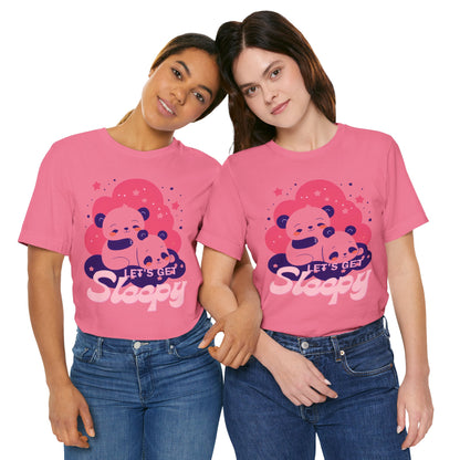 Cute Panda Sleepy Unisex Tee - Perfect for Cozy Days and Gift Giving