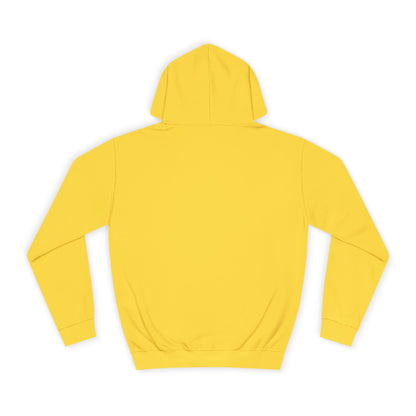 Unisex College Hoodie with Beach Sunset Print