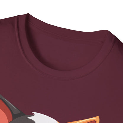 Cute Cat Softstyle T-Shirt – Perfect for Pet Lovers