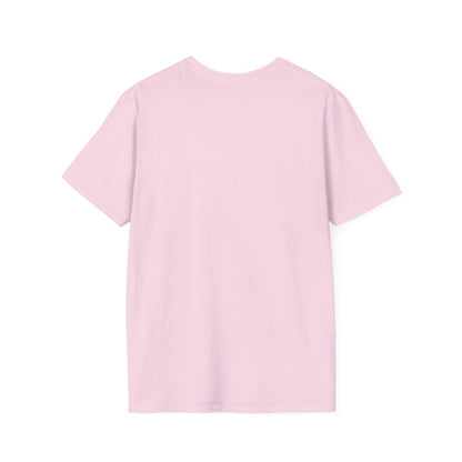 Cute Cartoon Cat Softstyle T-Shirt - Perfect for Pet Lovers