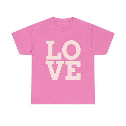 Love Unisex Heavy Cotton Tee - Perfect for Celebrations and Everyday Wear
