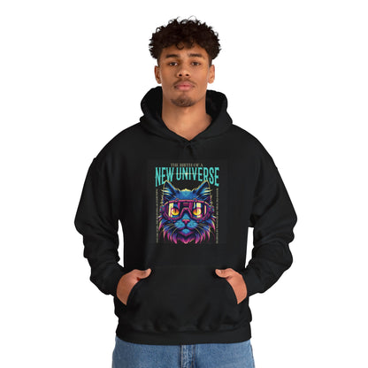 Cosmic Cat Hoodie - 'The Best of a New Universe'