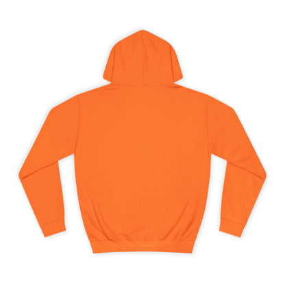 Unisex College Hoodie with Beach Sunset Print