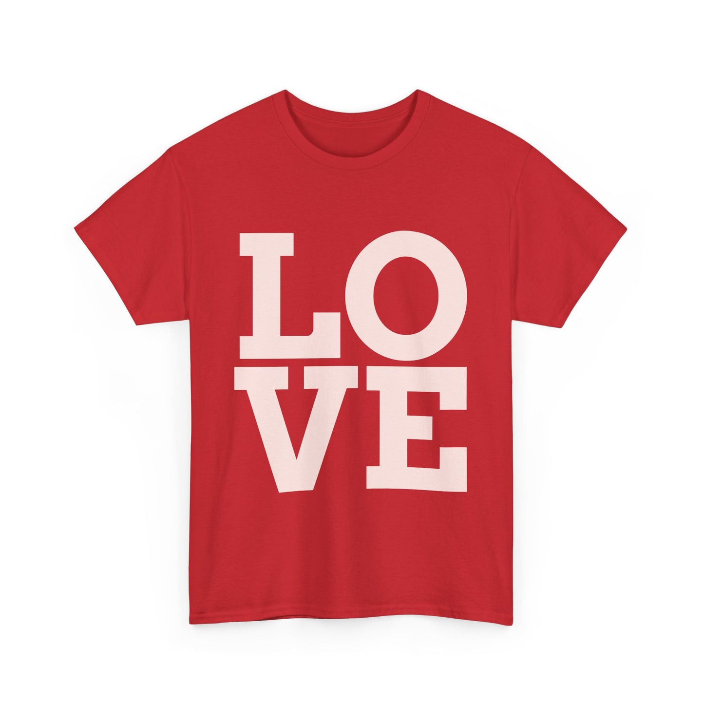 Love Unisex Heavy Cotton Tee - Perfect for Celebrations and Everyday Wear