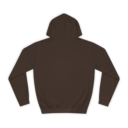Unisex College Hoodie with Beach Sunset Print