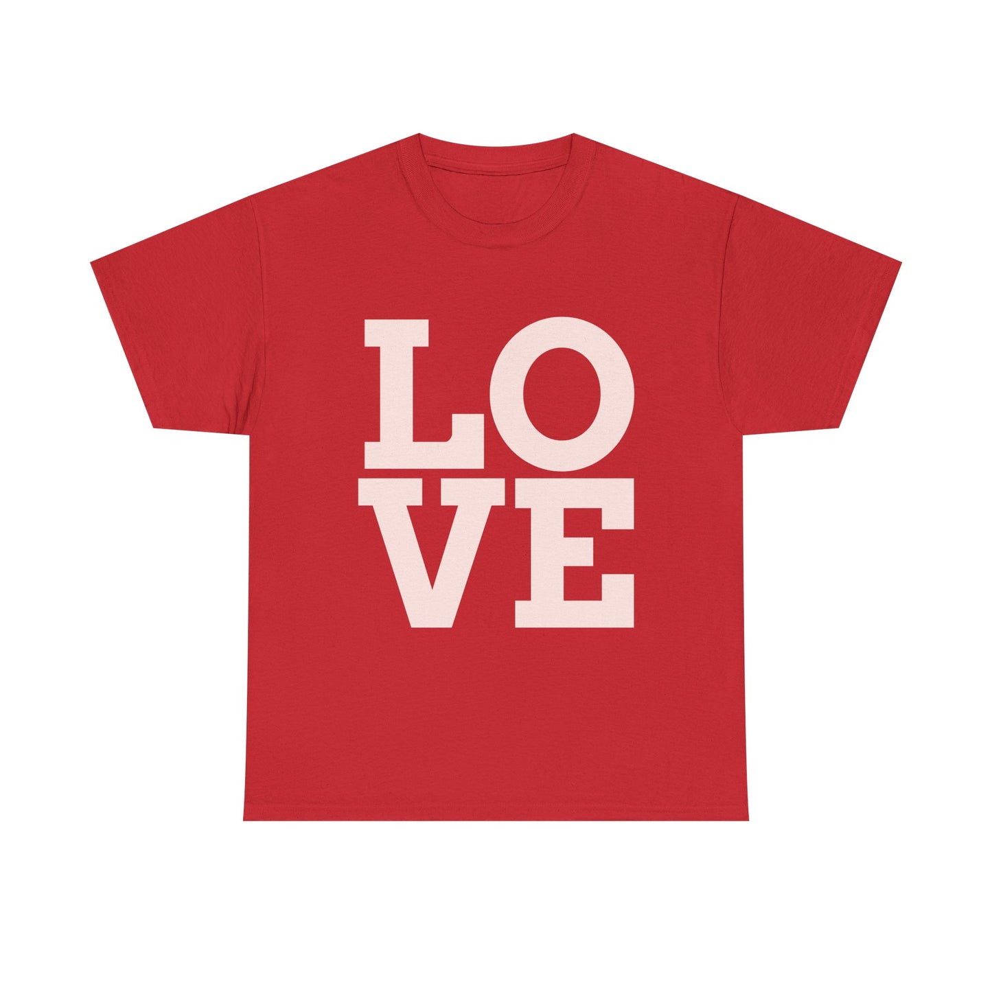 Love Unisex Heavy Cotton Tee - Perfect for Celebrations and Everyday Wear