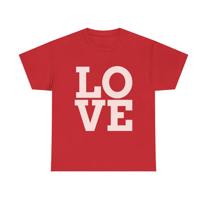 Love Unisex Heavy Cotton Tee - Perfect for Celebrations and Everyday Wear