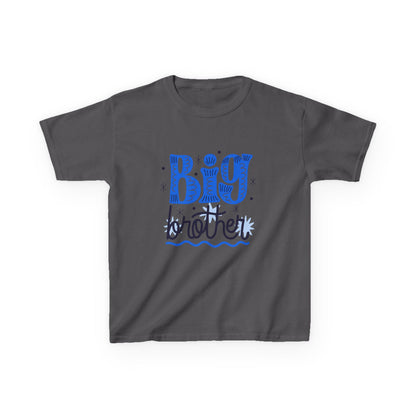 Big Brother Kids Heavy Cotton Tee - Fun & Cute Sibling Shirt