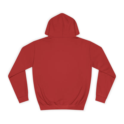 Unisex College Hoodie with Beach Sunset Print