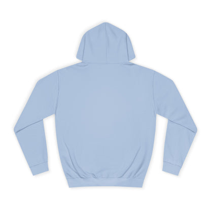Unisex College Hoodie with Beach Sunset Print