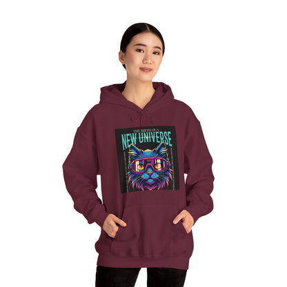 Cosmic Cat Hoodie - 'The Best of a New Universe'