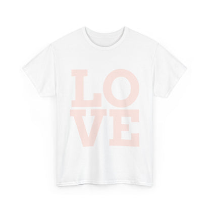 Love Unisex Heavy Cotton Tee - Perfect for Celebrations and Everyday Wear